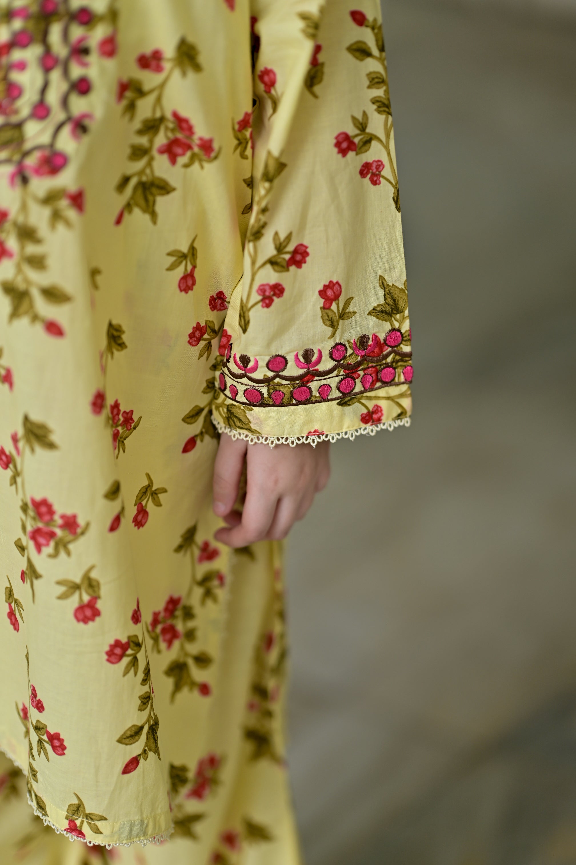 "Ray of Dreams" Lawn Shirt+Culotte (RTW)