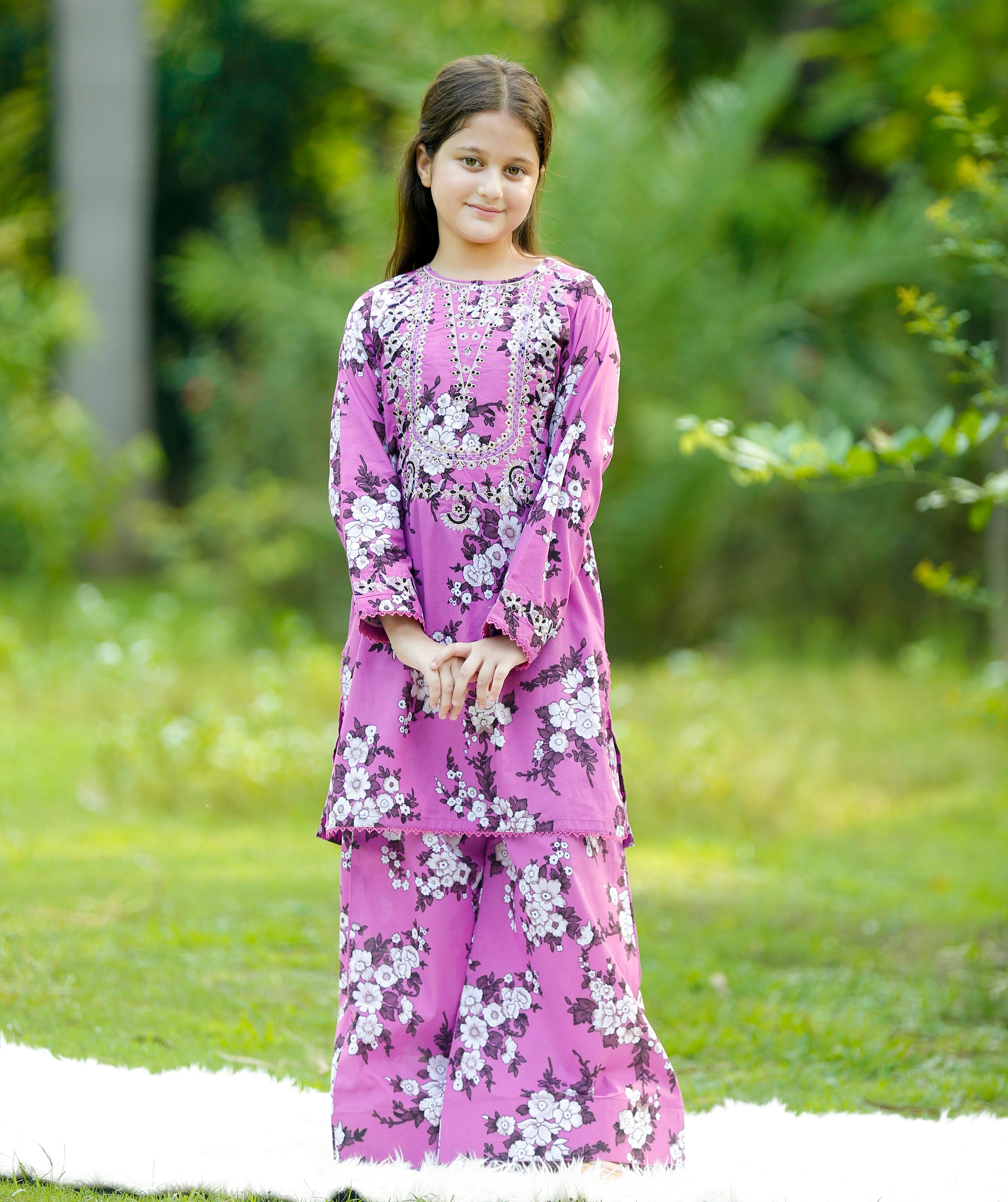 "Royal Orchid" Lawn 02 Piece (RTW)
