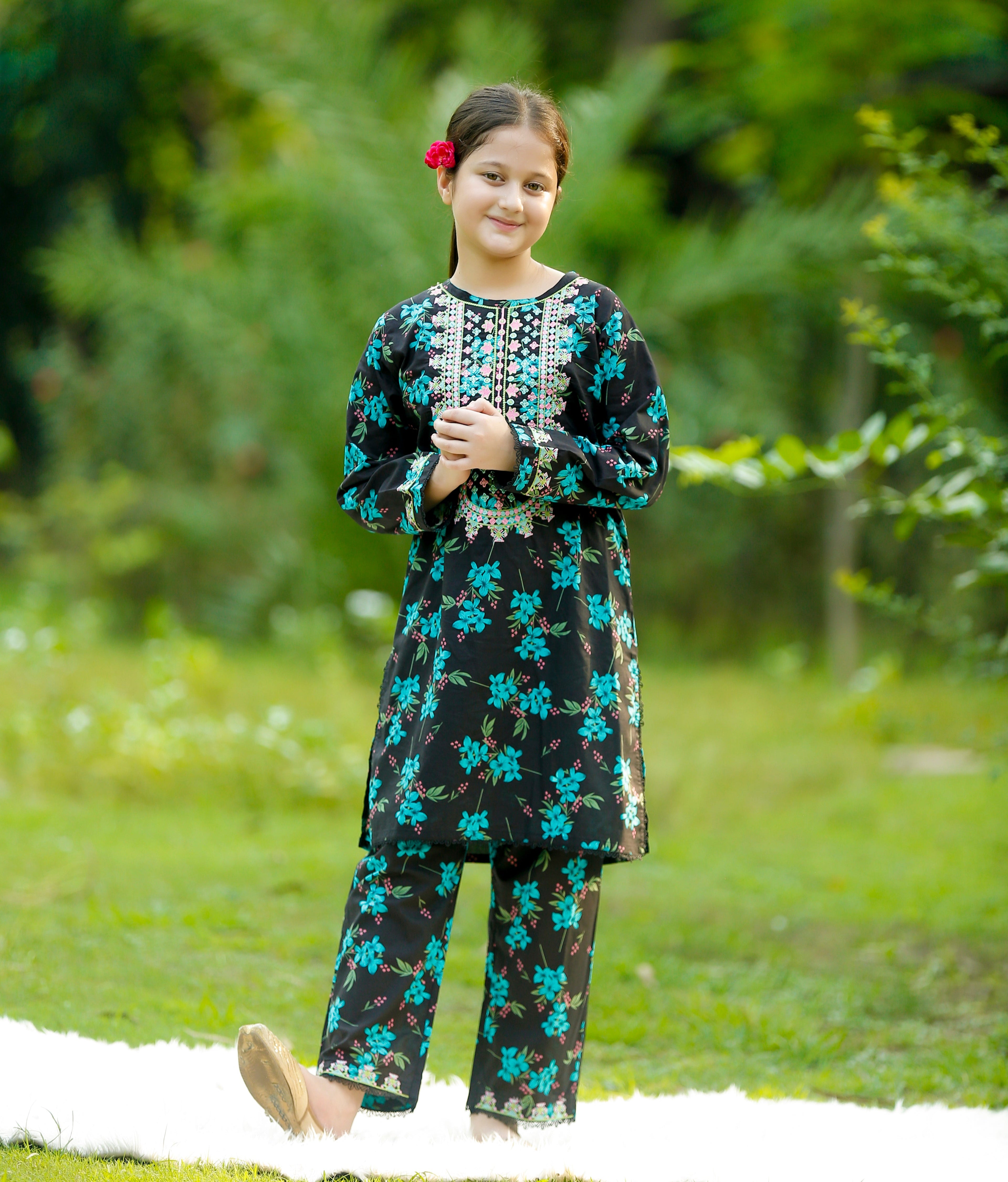 "Black Radiance" Lawn 02 Piece (RTW)