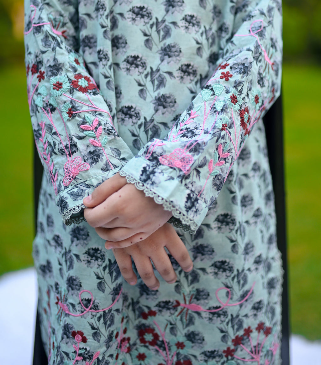 Sky Petal 03 Piece Lawn (RTW)