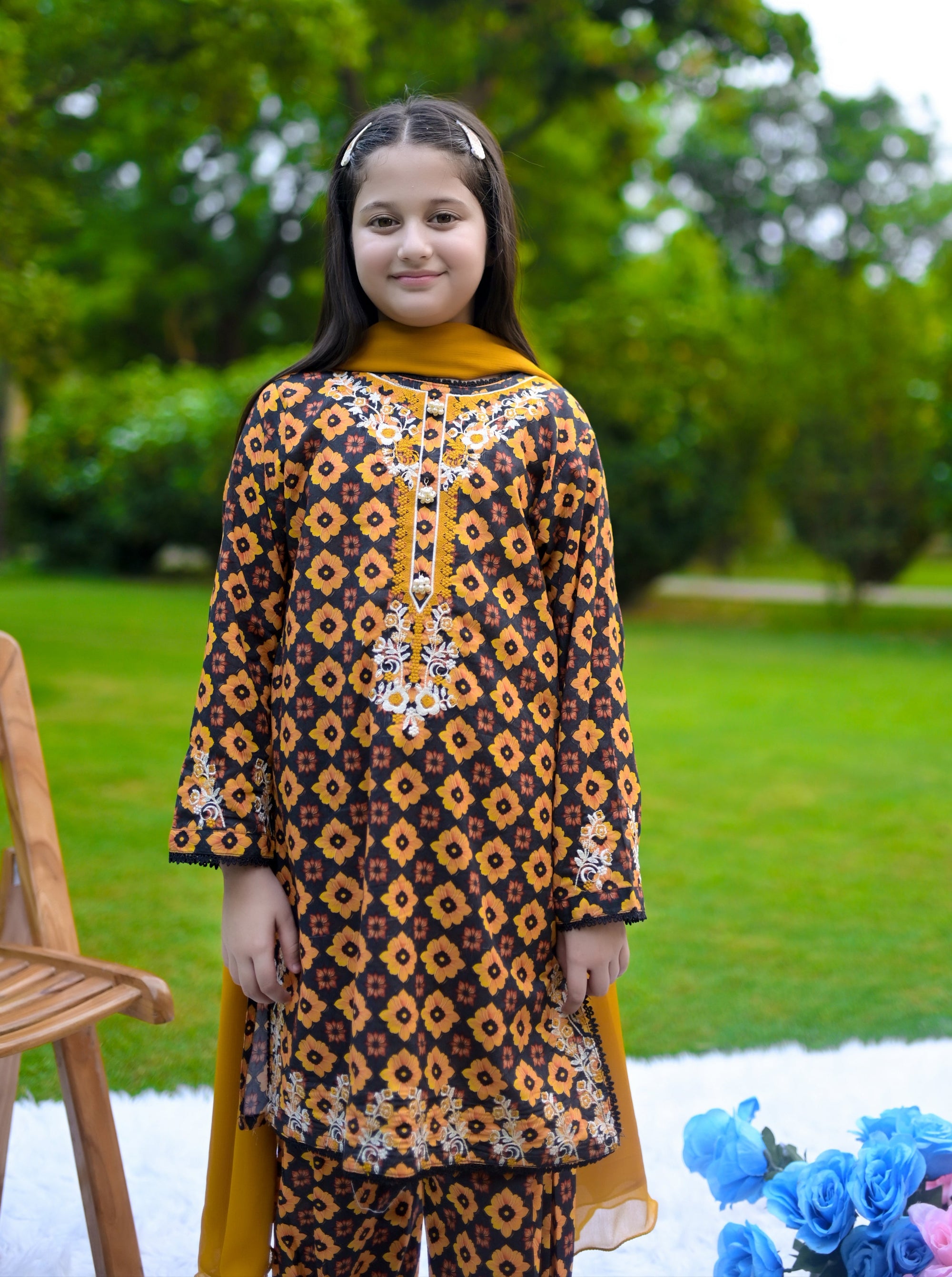 Honey Glow 03 Piece Lawn (RTW)