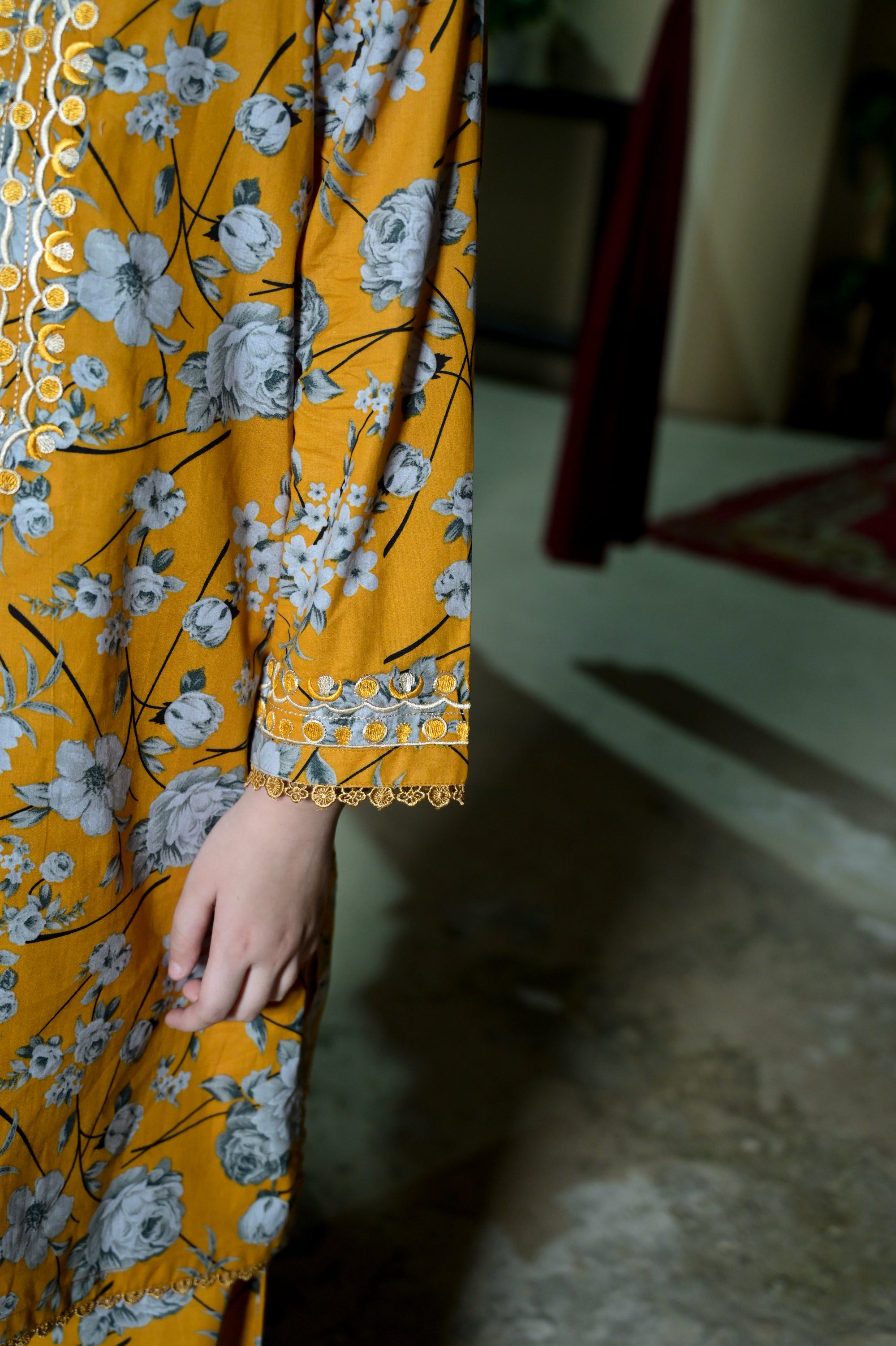 "Moonlight shine"Lawn Shirt+Culotte (RTW)
