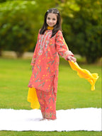 Rose Flutter 03 Piece Lawn (RTW)