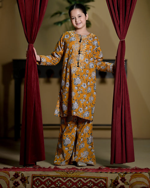 "Moonlight shine"Lawn Shirt+Culotte (RTW)