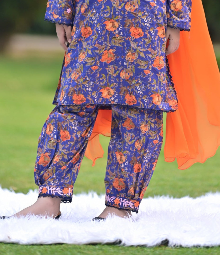 Daisy Drift 03 Piece Lawn (RTW)