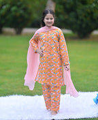 Blossom 03 Piece Lawn ((RTW)
