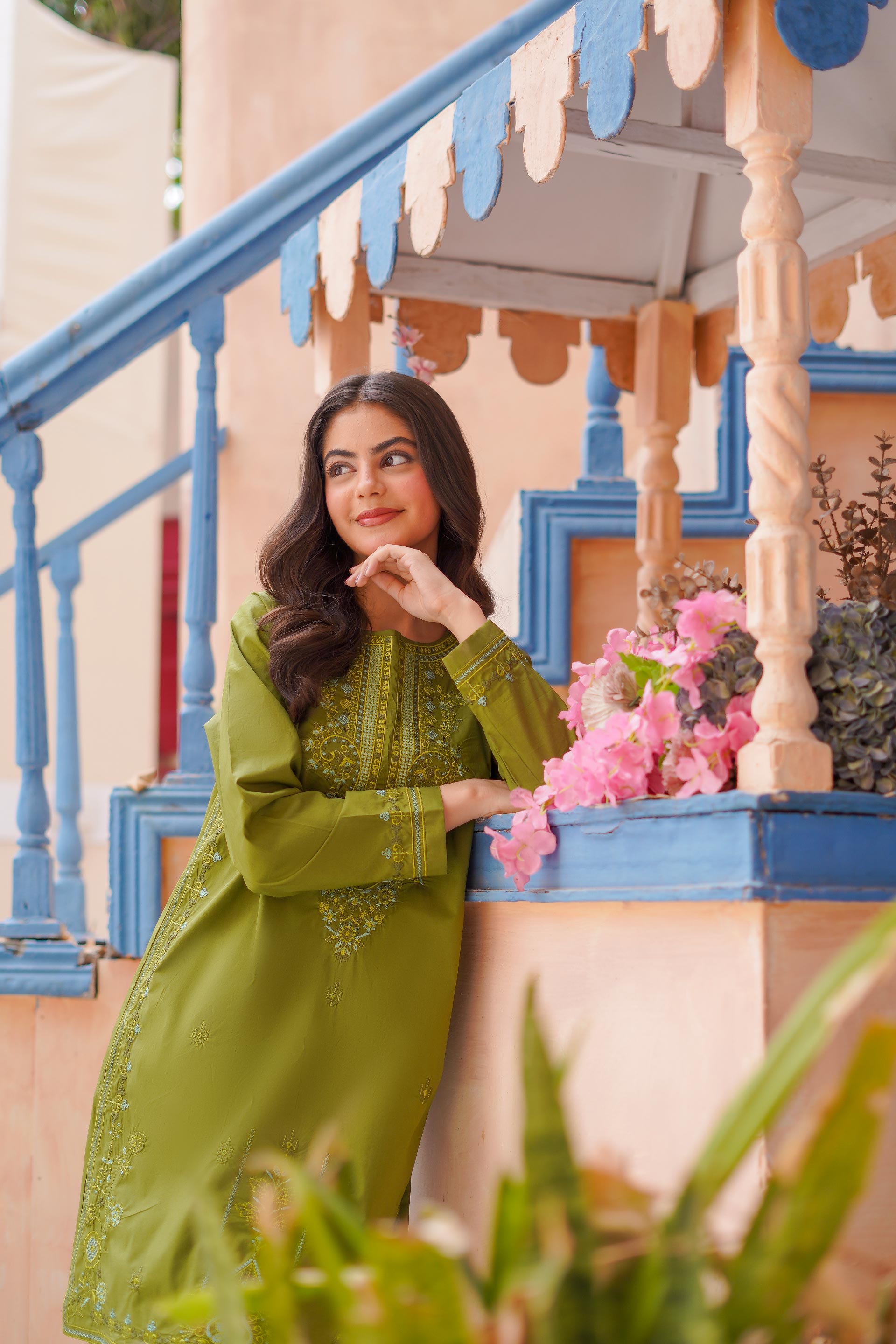Emerald Grace – Imported Lawn Embroidered 2Pc (RTW)