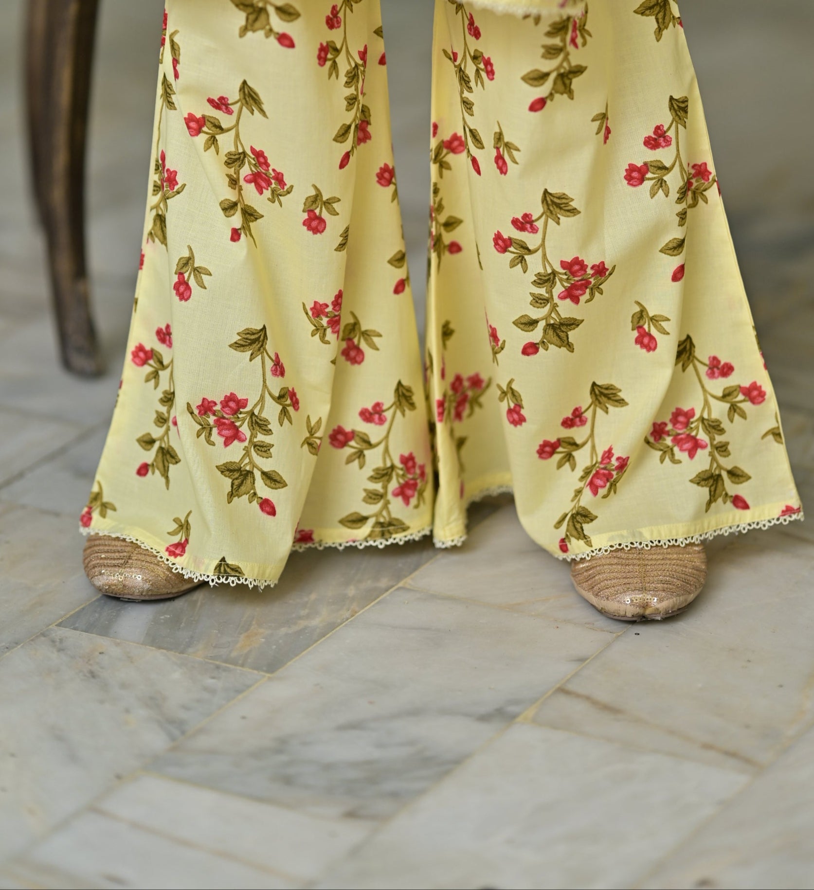 "Ray of Dreams" Lawn Shirt+Culotte (RTW)