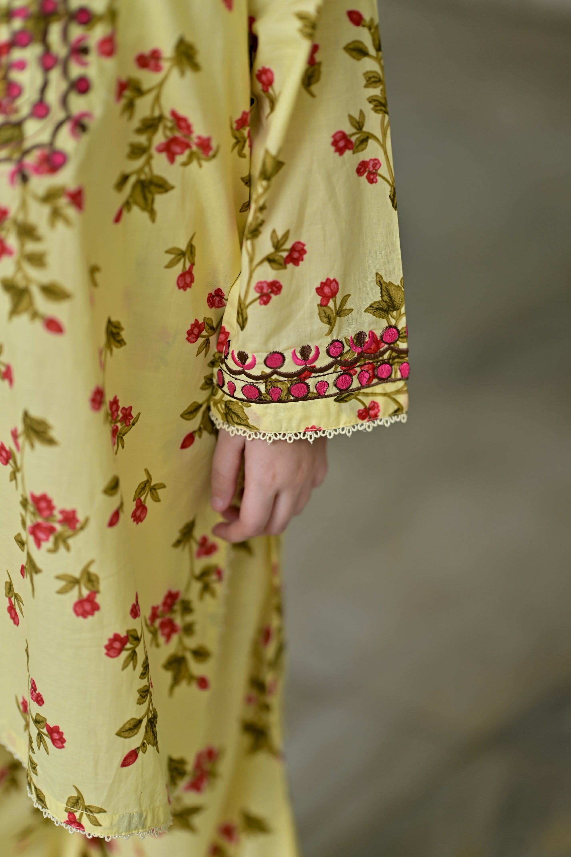 "Ray of Dreams" Lawn Shirt+Culotte (RTW)