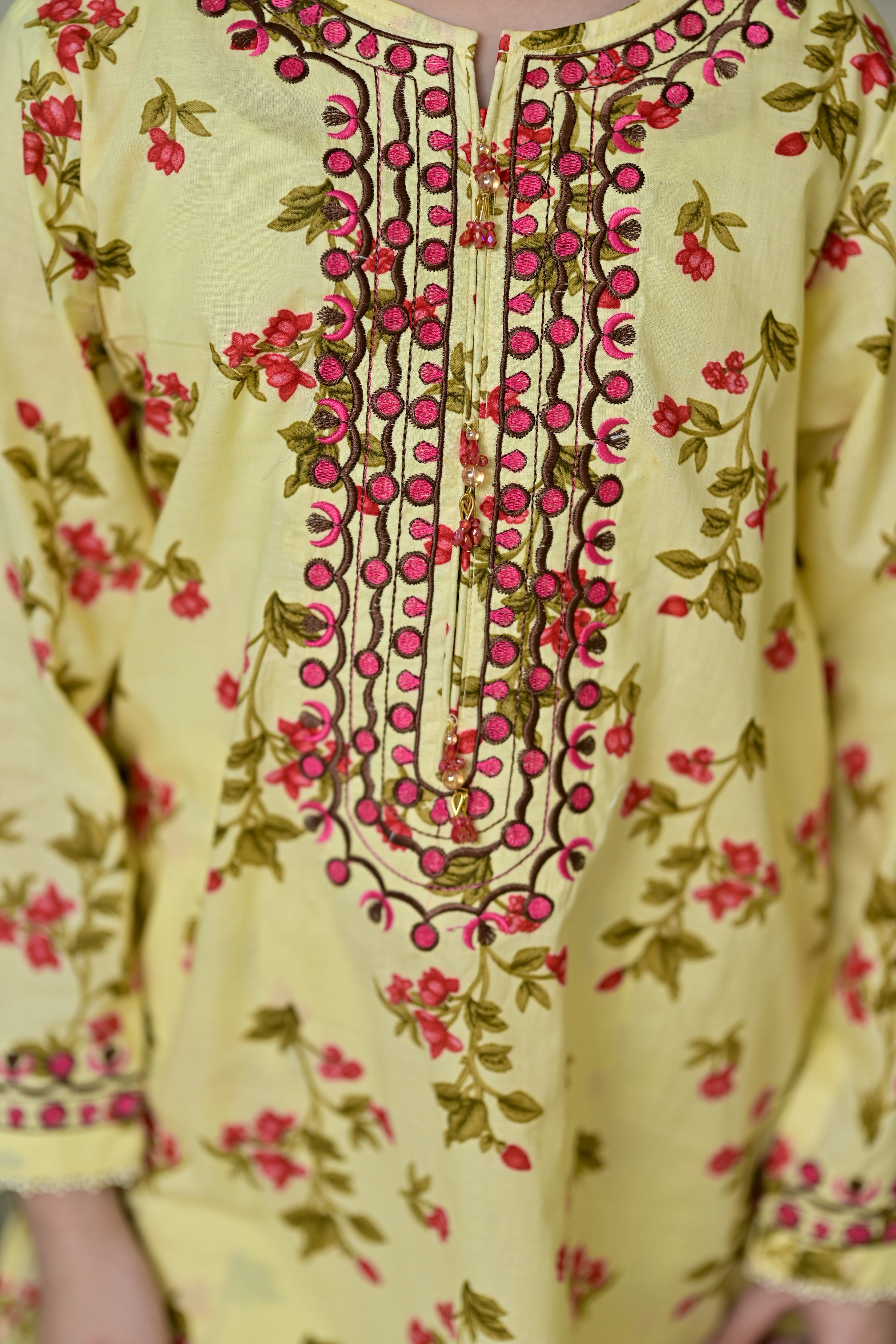 "Ray of Dreams" Lawn Shirt+Culotte (RTW)