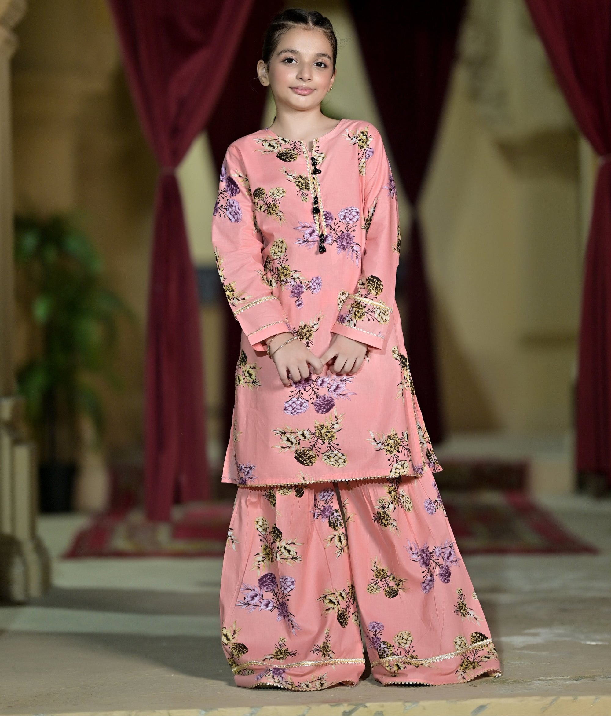 "Meethi Muskaan"  Lawn Shirt+Garara (RTW)
