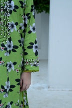 "Leaf Light" Lawn Shirt+Culotte (RTW)