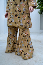 "Desert Glow" Lawn Shirt+Culotte (RTW)
