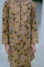 "Desert Glow" Lawn Shirt+Culotte (RTW)