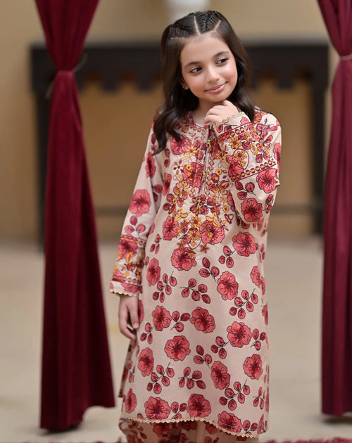 "Floral Fairy" Lawn Shirt+Garara (RTW)