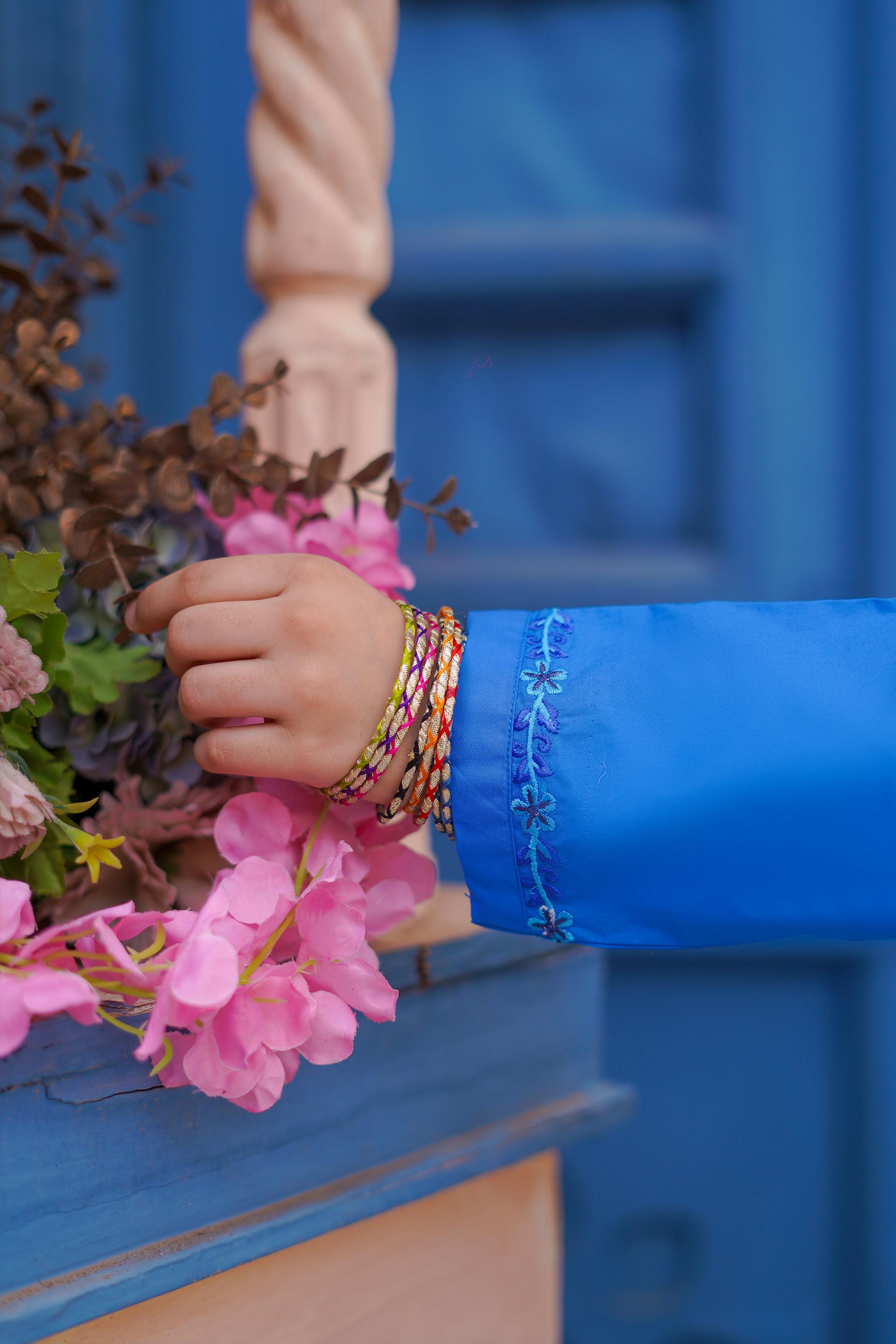 Indigo Elegance Lawn Embroidery 2Pc – Sky Tone (RTW)